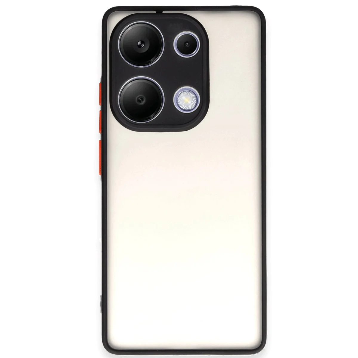 Redmi Note 13 Pro 4G Kılıf Montreal Silikon Kapak - Siyah