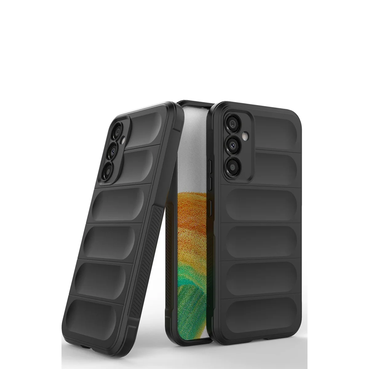 Galaxy A05S Kılıf Optimum Silikon - Siyah