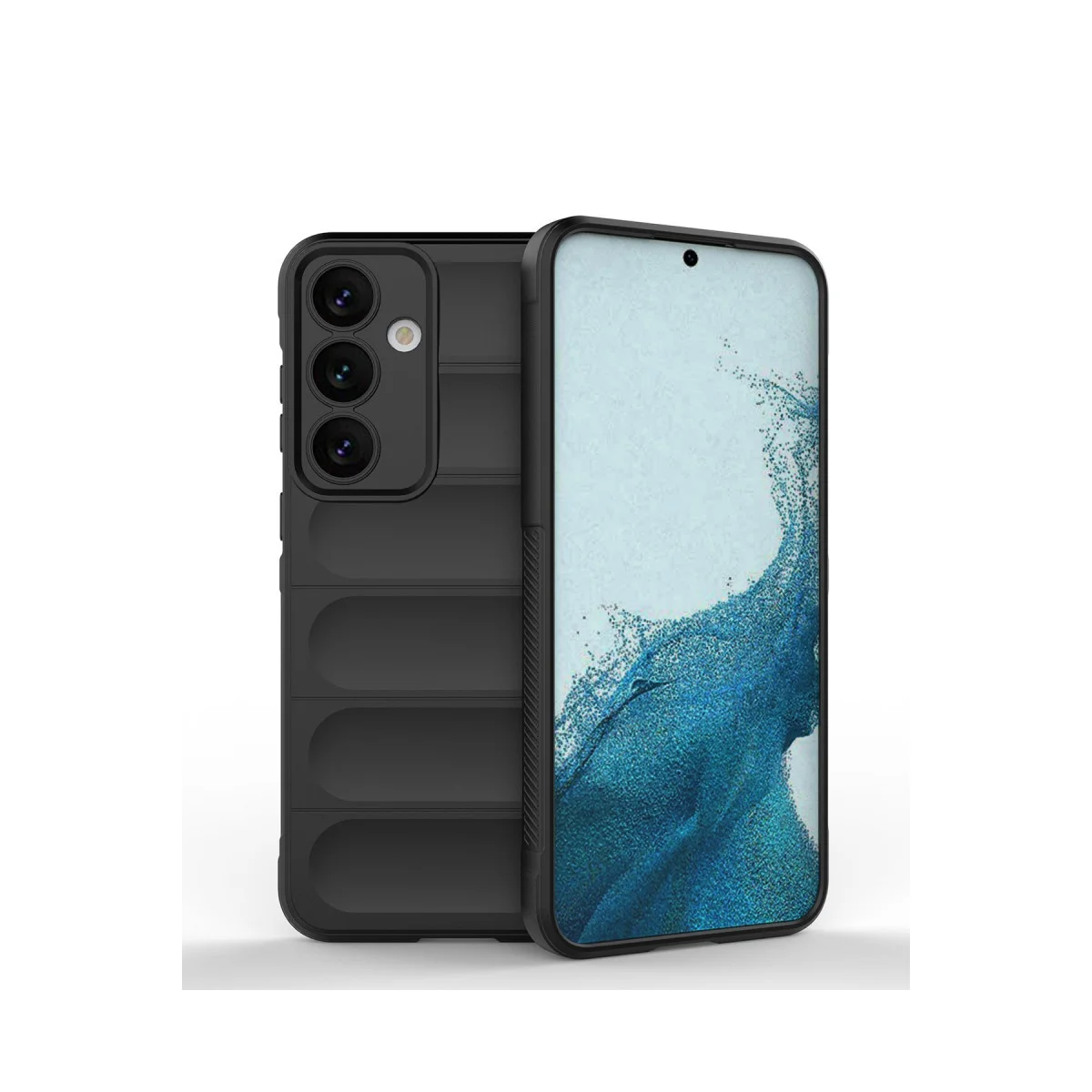 Galaxy S24 Kılıf Optimum Silikon - Siyah