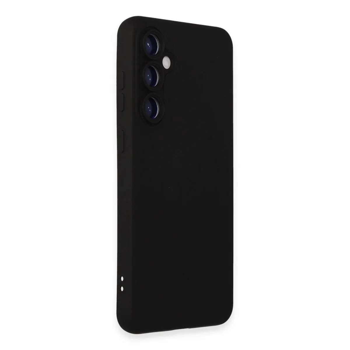 Galaxy S24 Kılıf Nano içi Kadife Silikon - Siyah