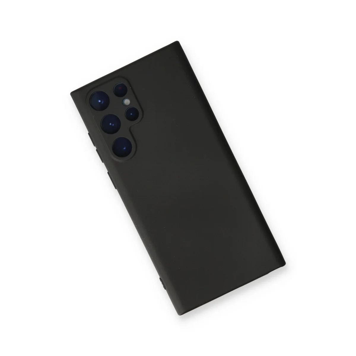Galaxy S24 Ultra Kılıf Nano içi Kadife Silikon - Siyah