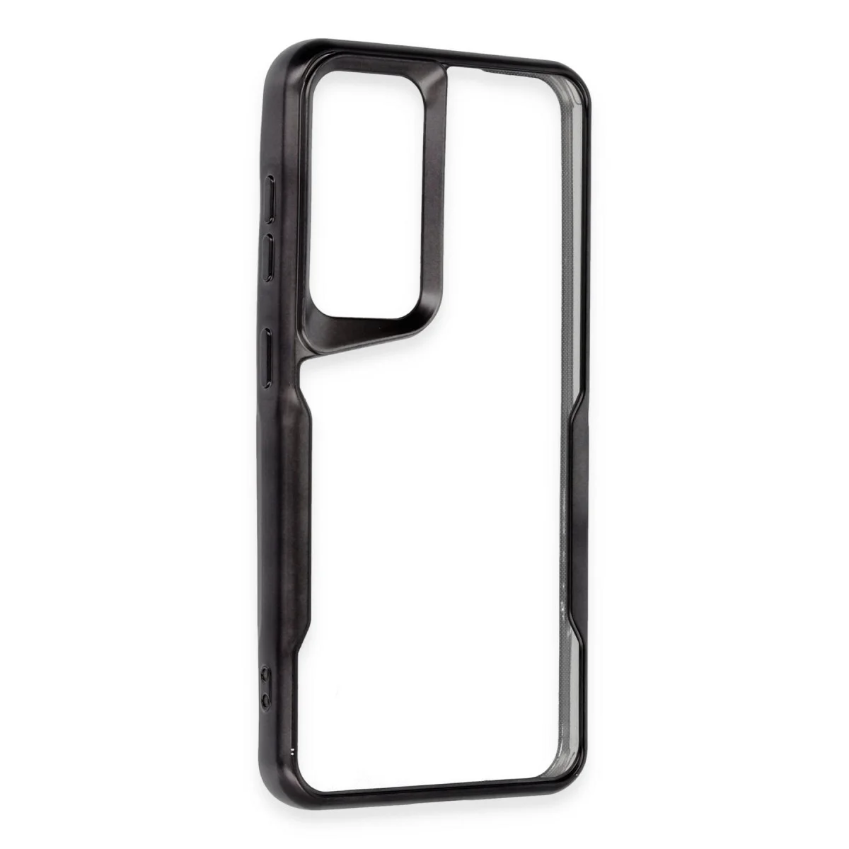 Galaxy S23 Kılıf Boyi Silikon Kapak - Siyah
