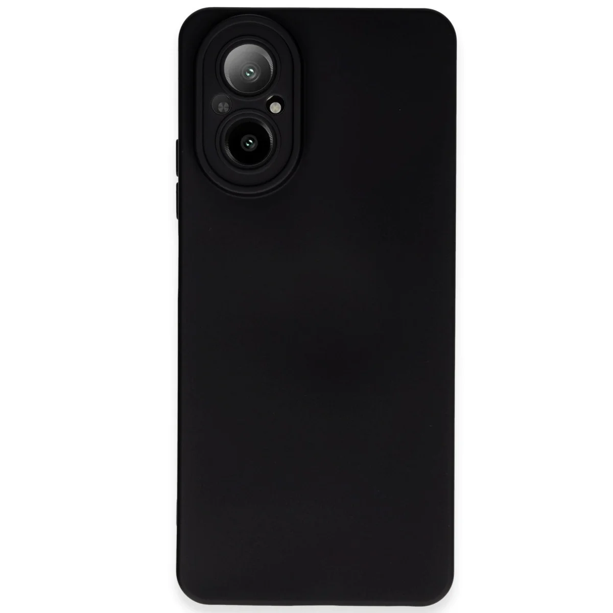 Realme 12 Lite Kılıf Nano içi Kadife Silikon - Siyah