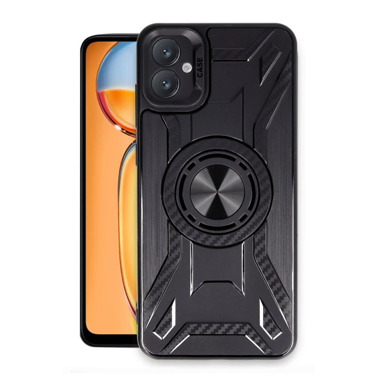 Galaxy A05 Kılıf Lincoln Silikon - Siyah