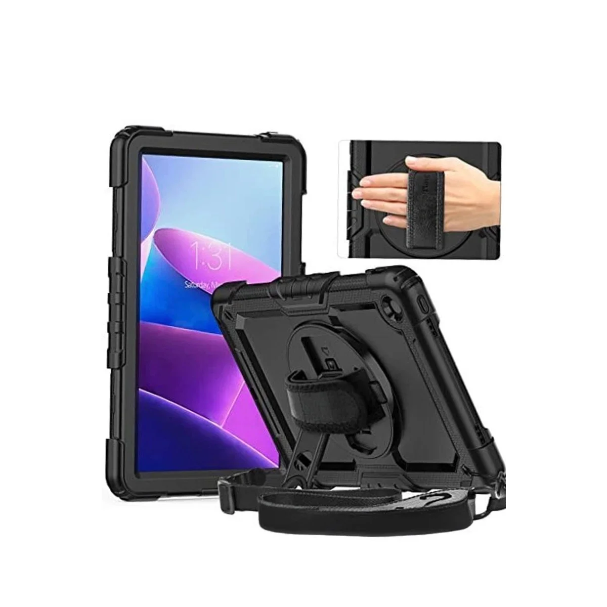 iPad Pro 11 (2024) Kılıf Amazing Tablet Kapak - Siyah
