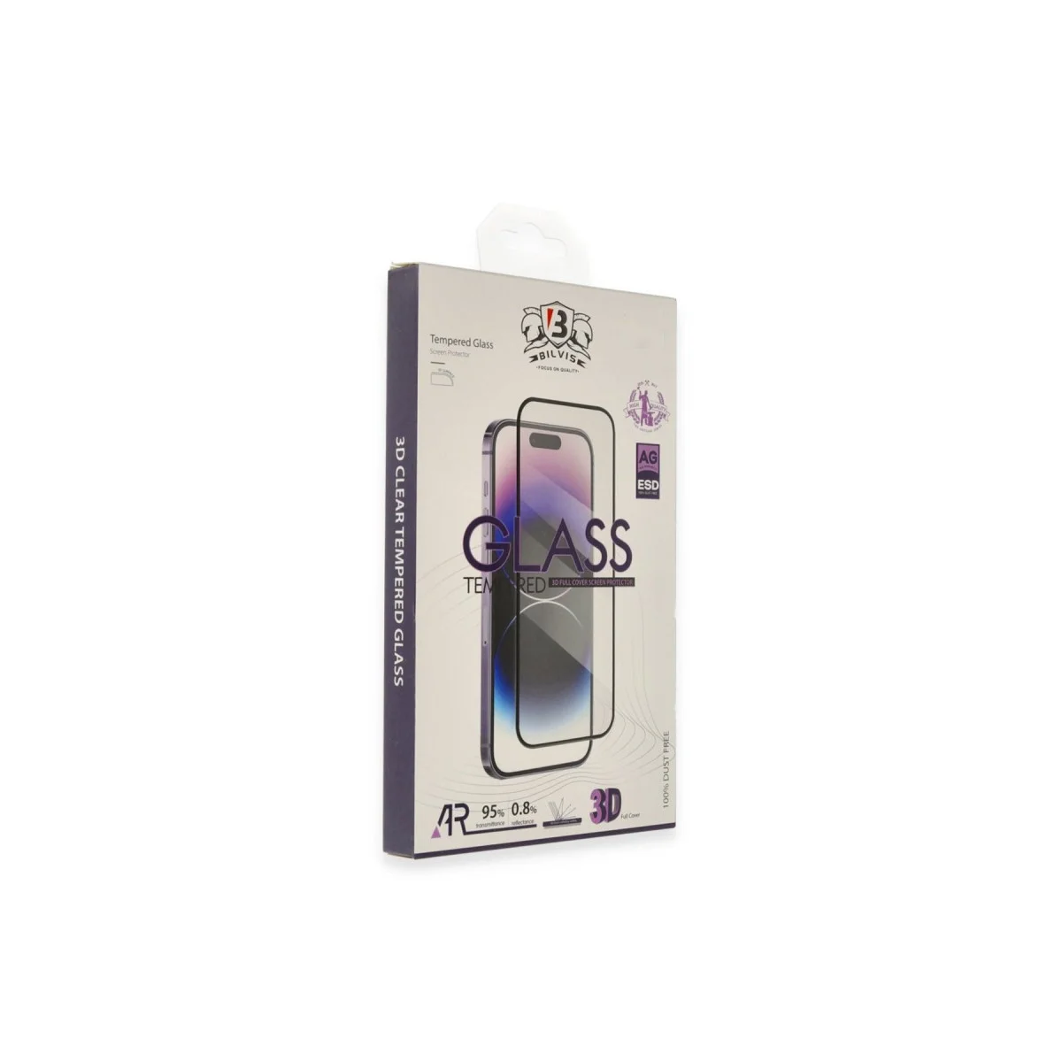 iPhone 16 Bilvis 3D Cam Ekran Koruyucu