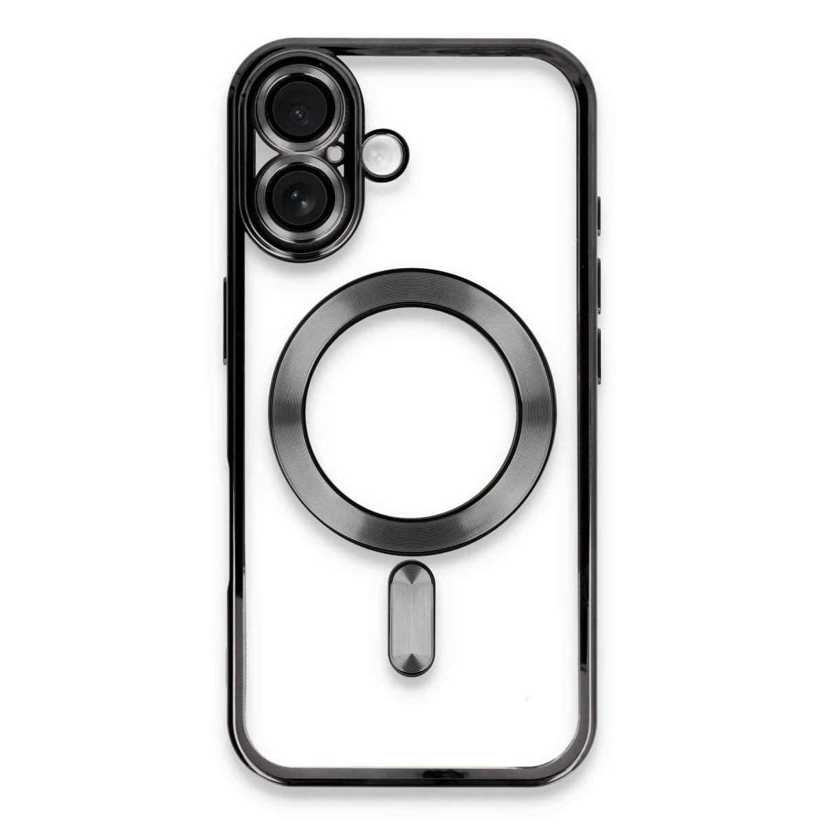 iPhone 16 Kılıf Kross Magneticsafe Kapak - Siyah