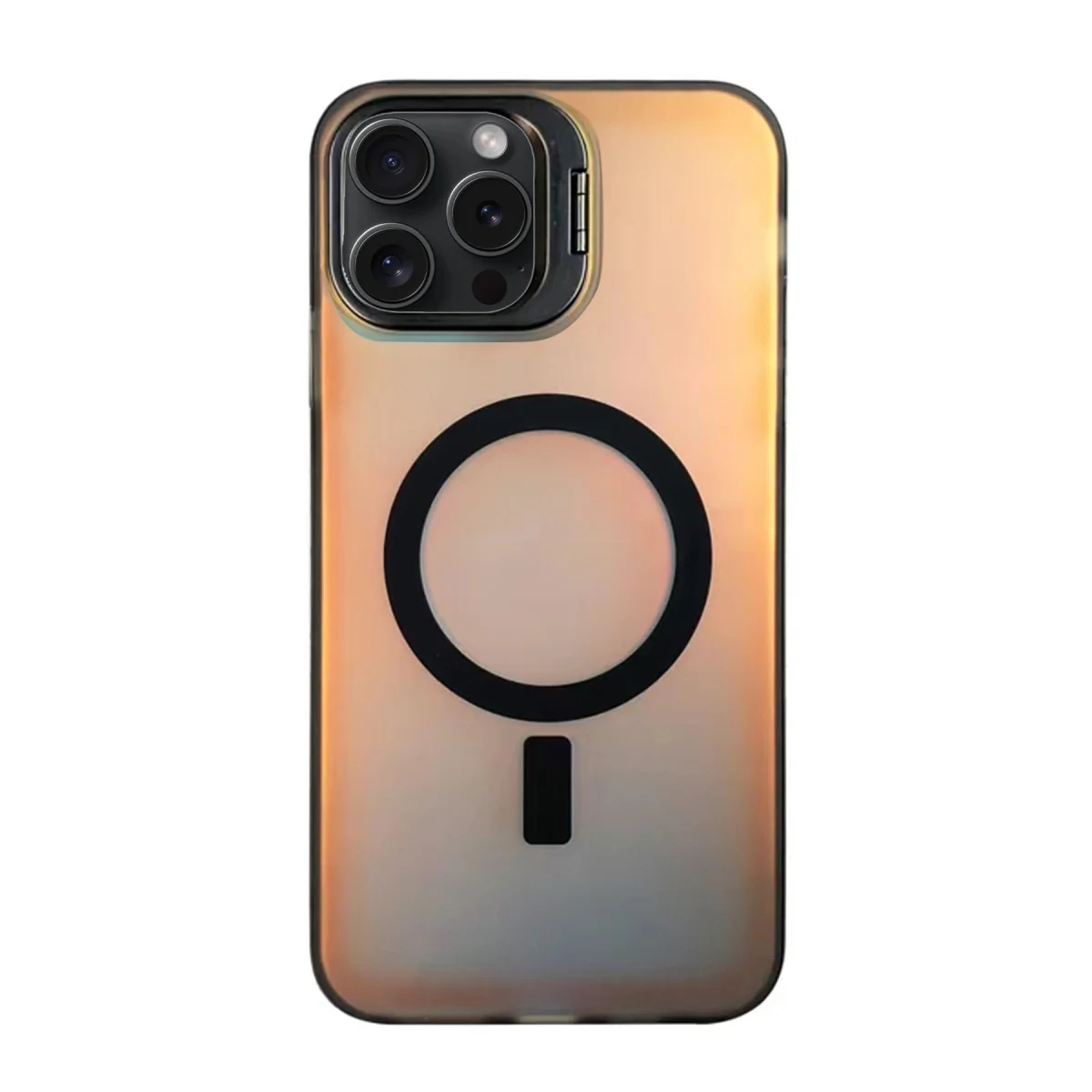 iPhone 15 Pro Max Primera Magsafe Standlı Kapak - Siyah