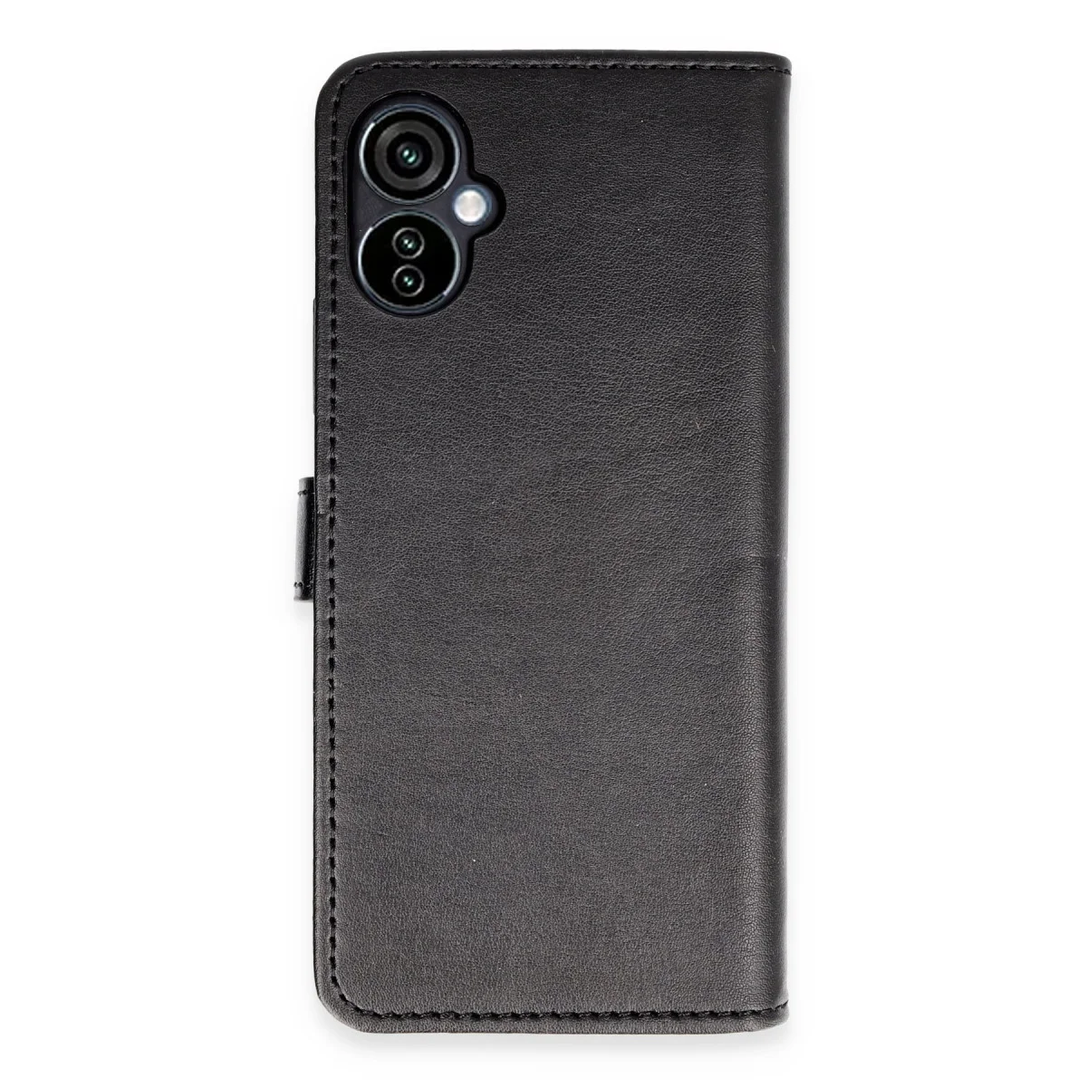 Camon 19 Neo Kılıf Trend S Plus Kapaklı Kılıf - Siyah