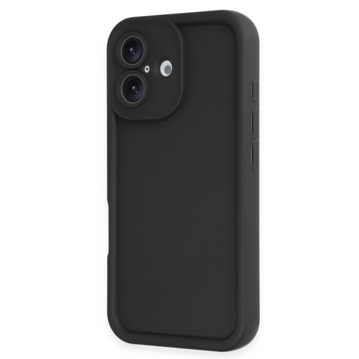 iPhone 16 Kılıf Viera Silikon - Siyah
