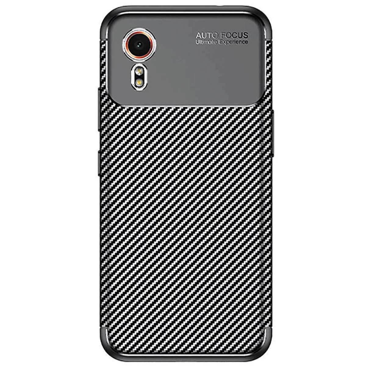 Galaxy XCover 7 Kılıf Auto Focus Karbon Kapak - Siyah