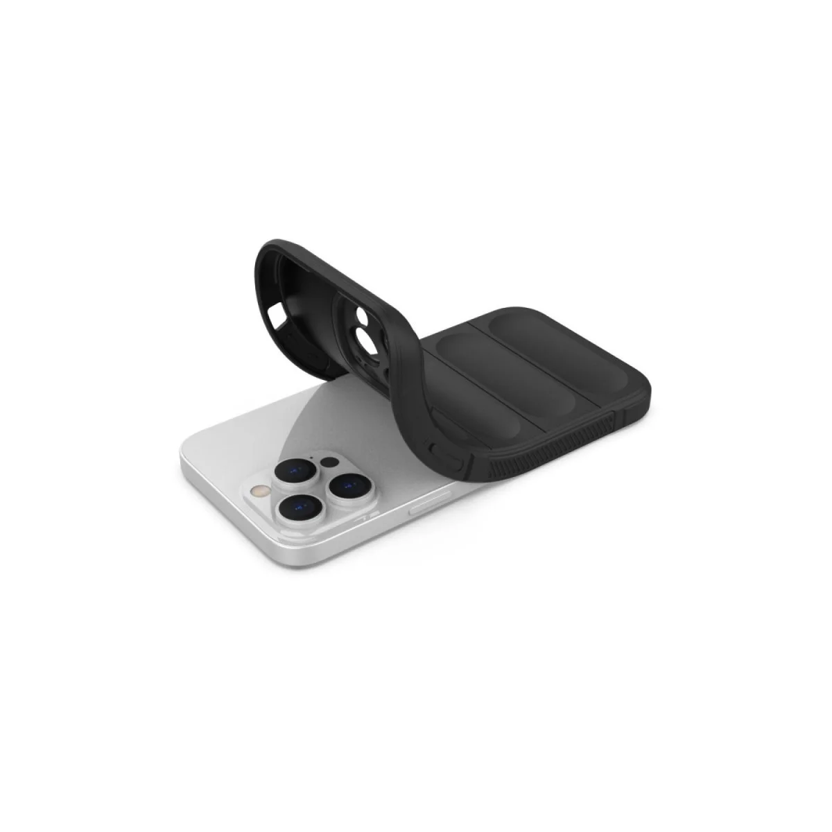 iPhone 16 Pro Kılıf Optimum Silikon - Siyah