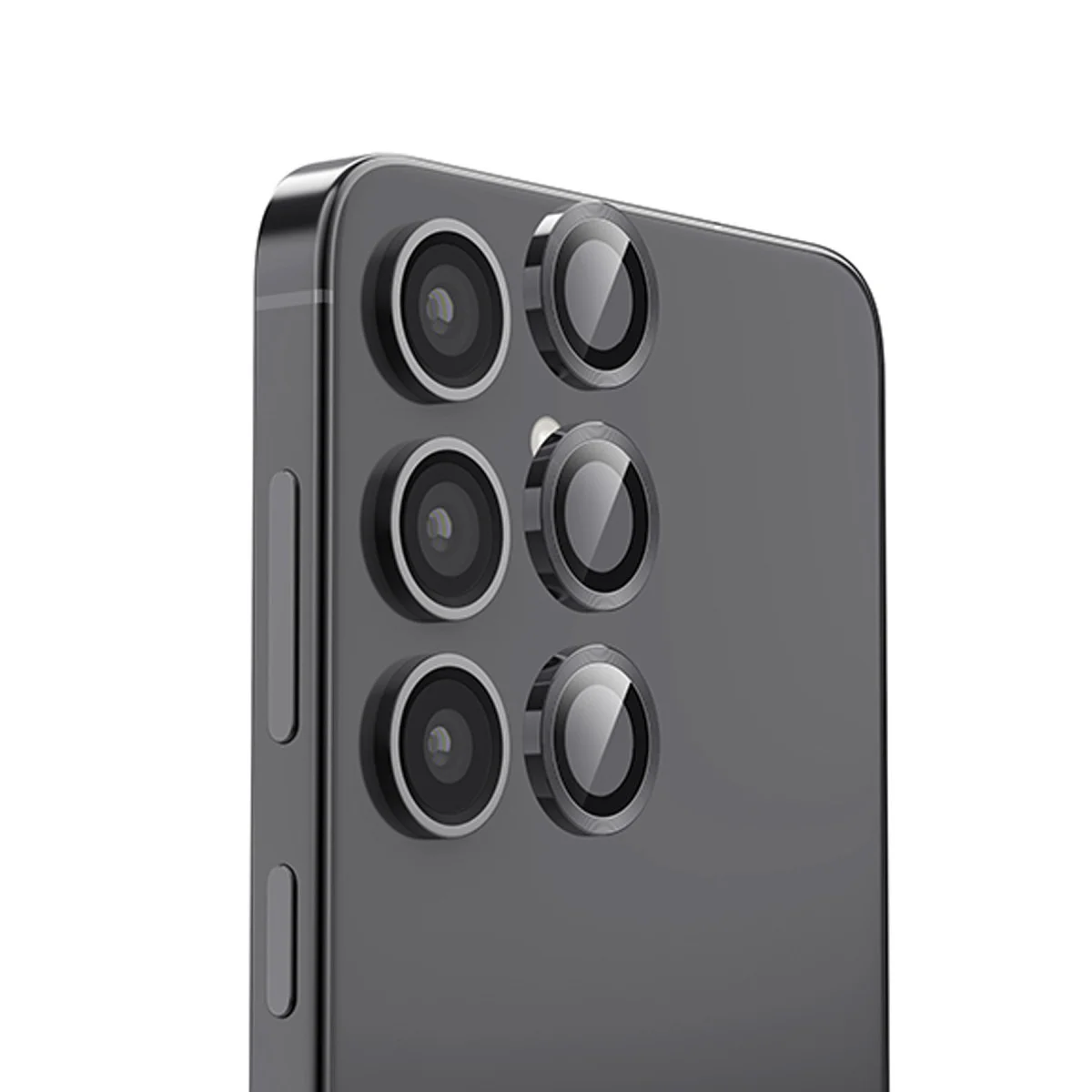 Galaxy S25 Raze Metal Kamera Lens - Siyah