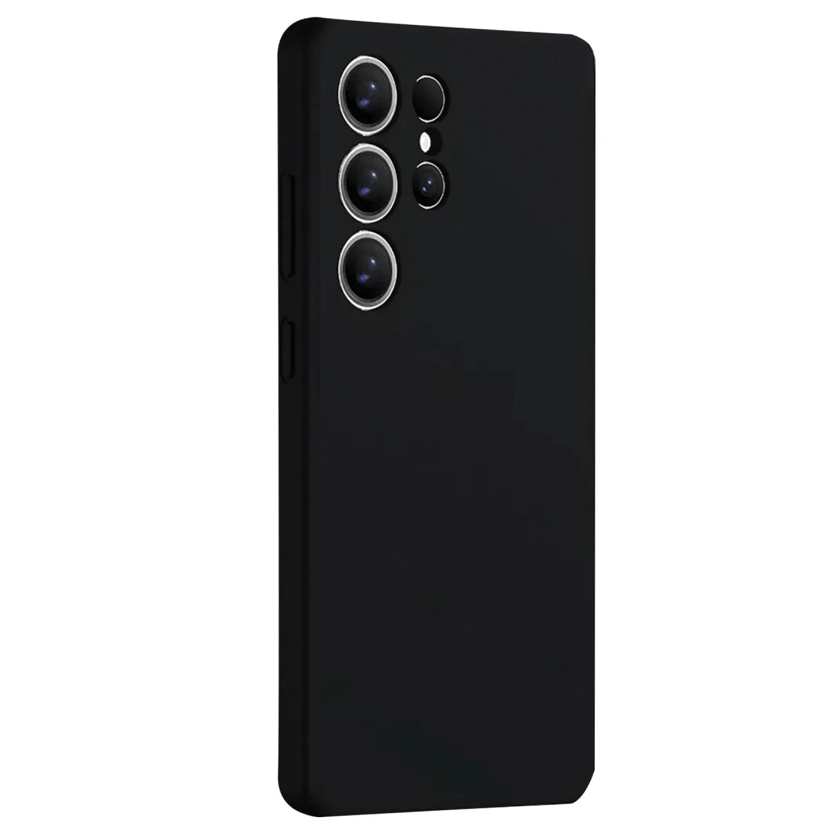 Galaxy S25 Ultra Kılıf Nano içi Kadife Silikon - Siyah