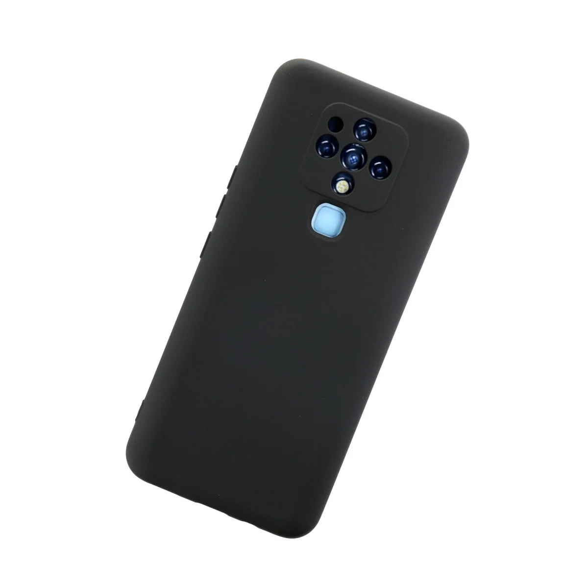 Camon 16 Kılıf Nano içi Kadife Silikon - Siyah