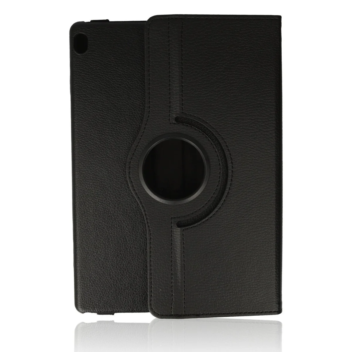 M10 X505F Kılıf 360 Tablet Deri Kılıf - Siyah