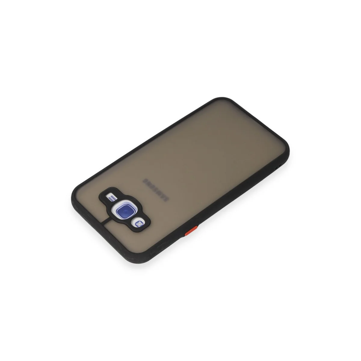 Galaxy J7 Kılıf Montreal Silikon Kapak - Siyah