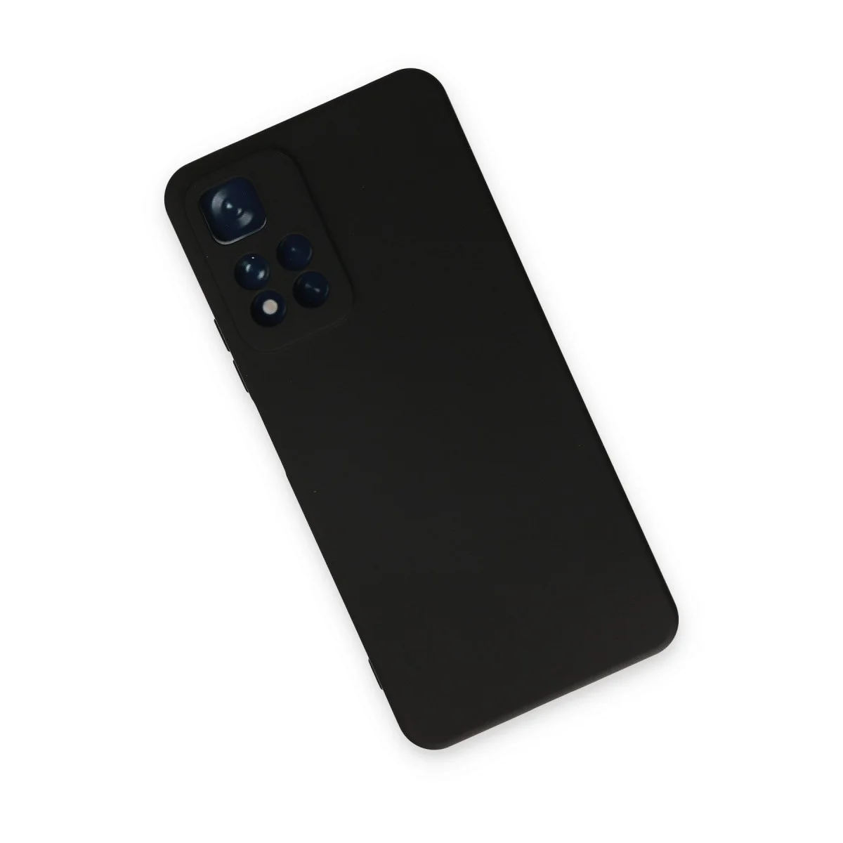 Redmi Note 11 Pro Plus 5G Kılıf Nano içi Kadife Silikon - Siyah