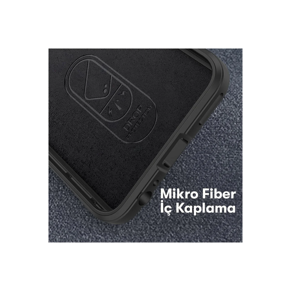 Mate 10 Lite Kılıf Optimum Silikon - Siyah