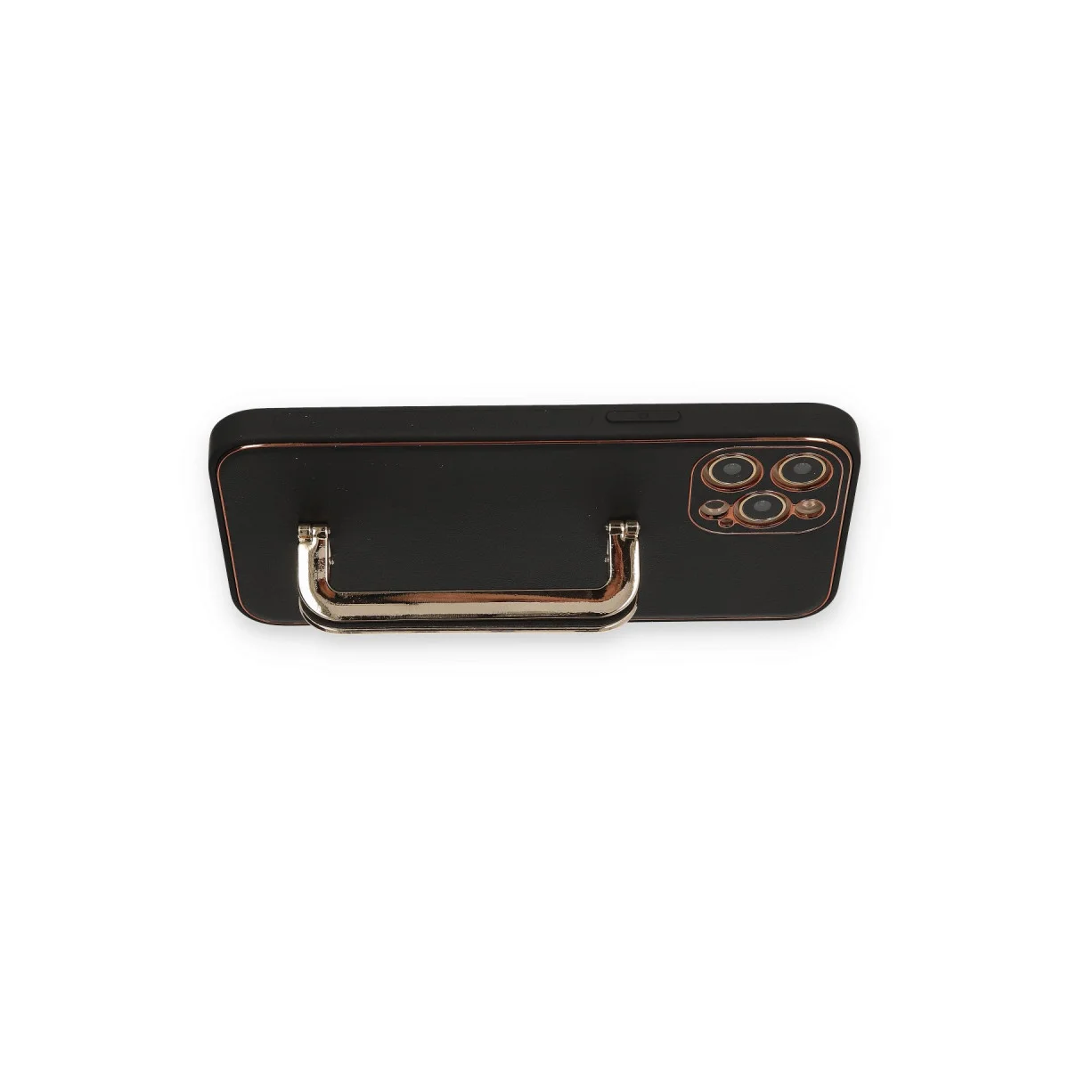 iPhone 12 Pro Max Kılıf Coco Elit Kapak - Siyah