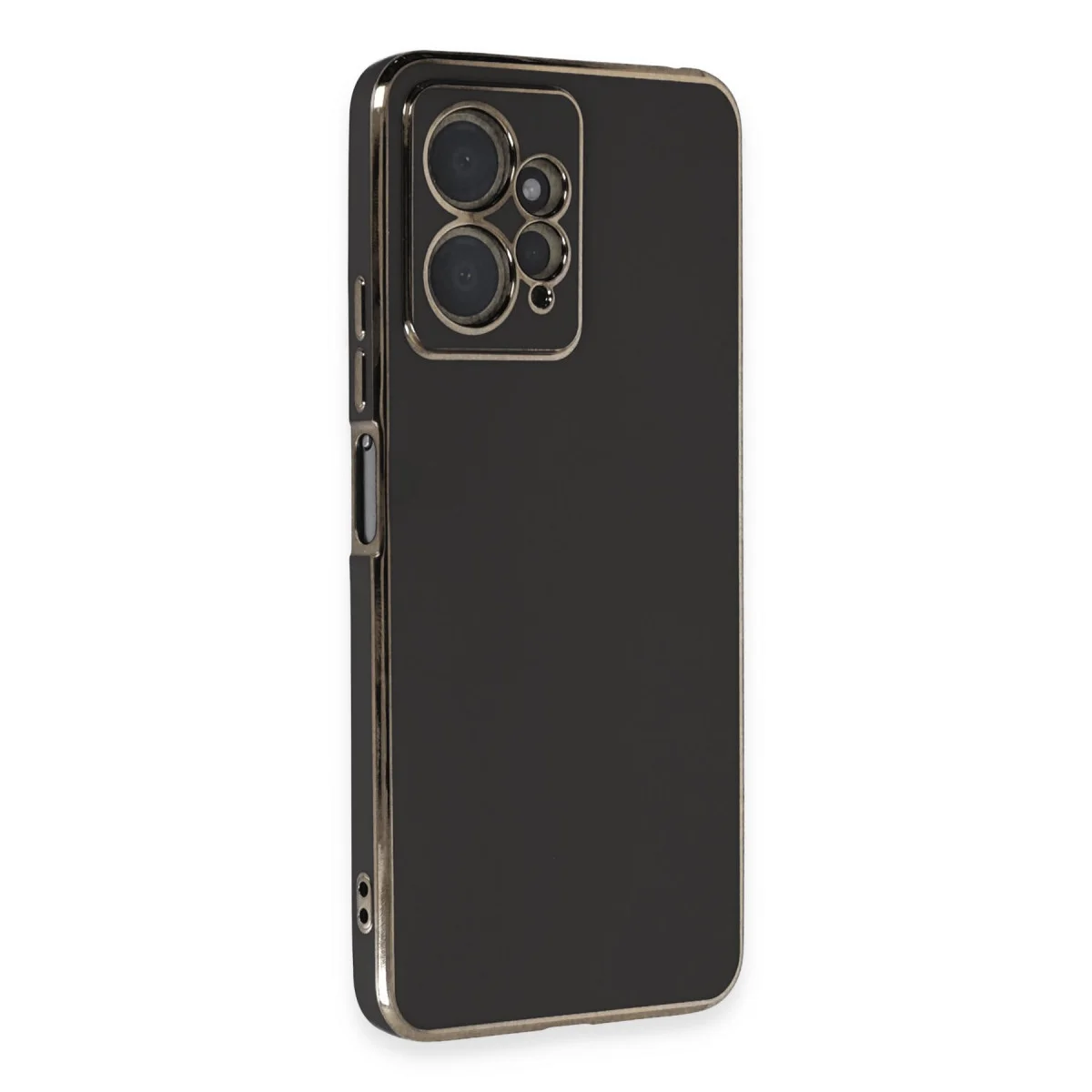 Redmi Note 12 4G Kılıf Volet Silikon - Siyah