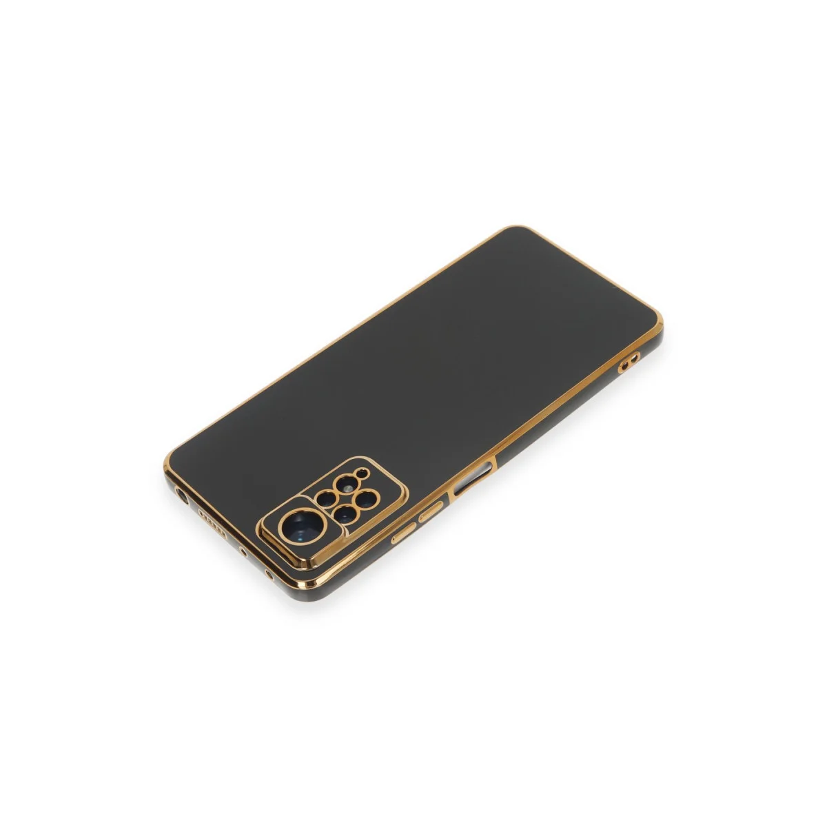 Redmi Note 12 Pro 4G Kılıf Volet Silikon - Siyah