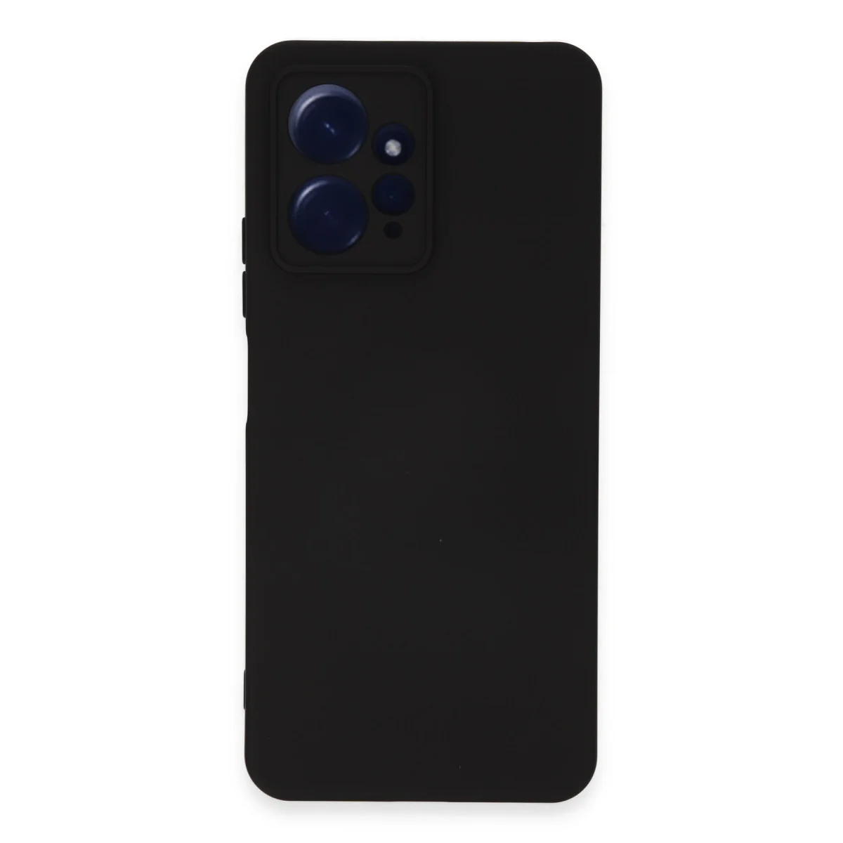 Redmi Note 12 4G Kılıf Nano içi Kadife Silikon - Siyah