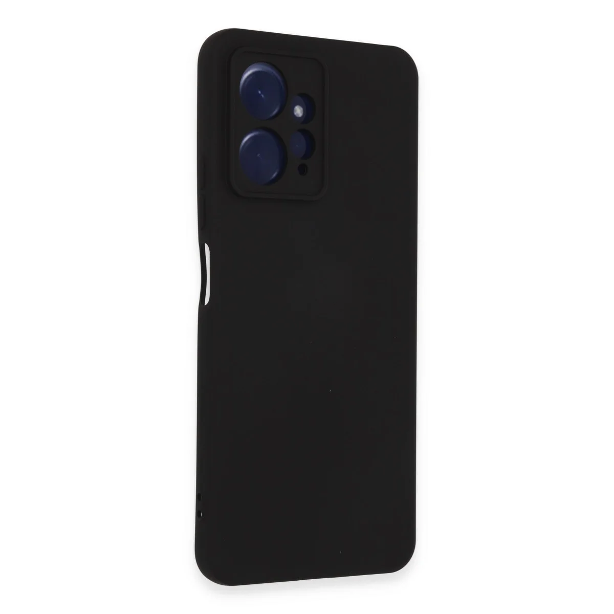 Redmi Note 12 4G Kılıf Nano içi Kadife Silikon - Siyah