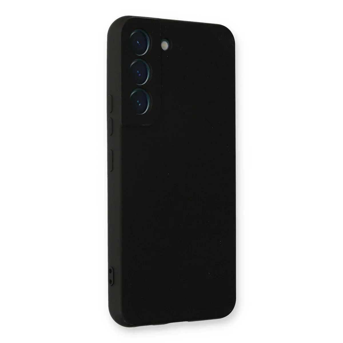 Galaxy S22 Plus Kılıf Nano içi Kadife Silikon - Siyah