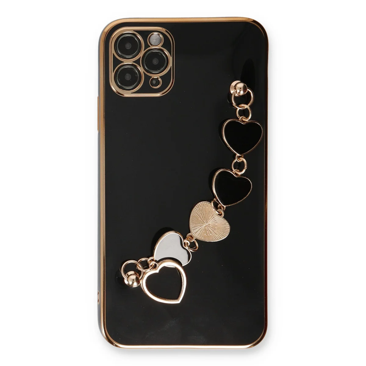 iPhone 11 Pro Max Kılıf Esila Silikon - Siyah