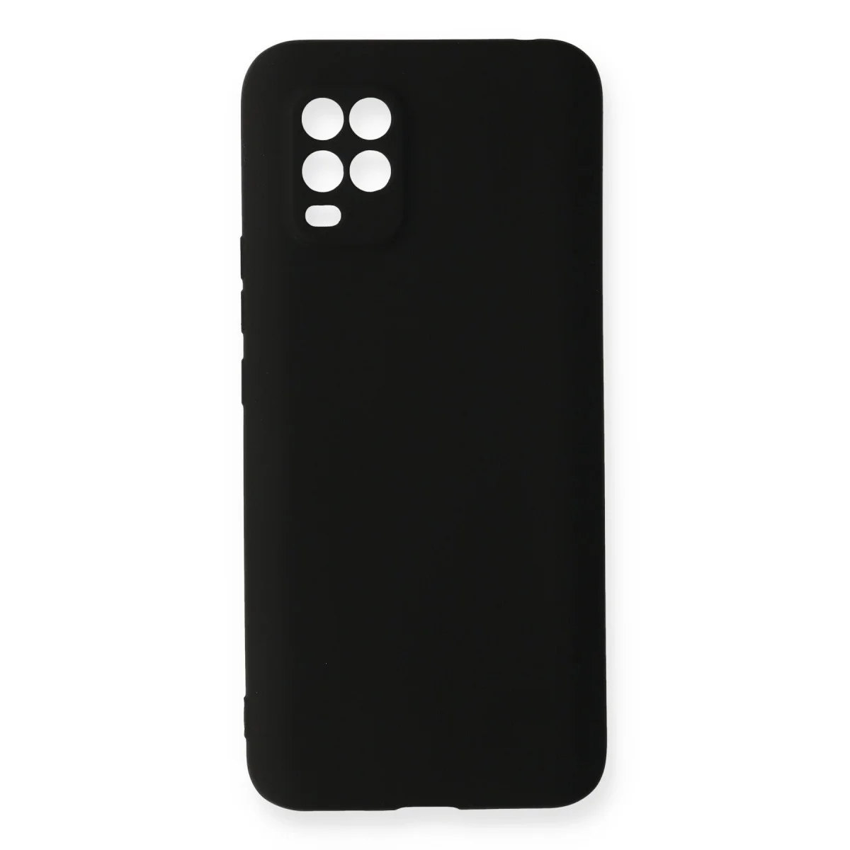 Mi 10 Lite Kılıf First Silikon - Siyah
