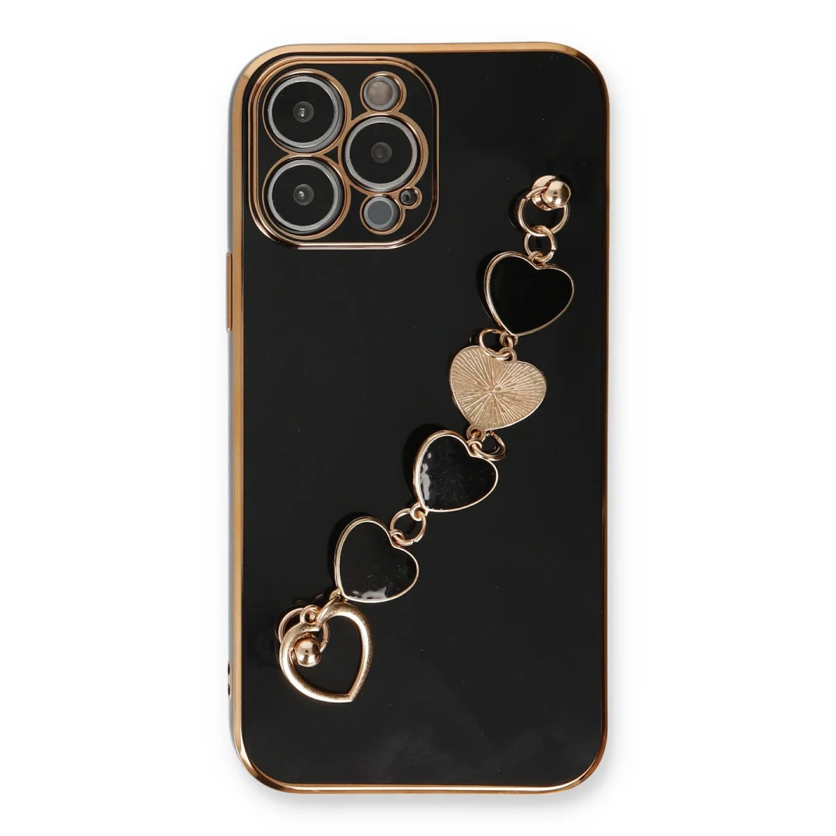 iPhone 13 Pro Max Kılıf Esila Silikon - Siyah