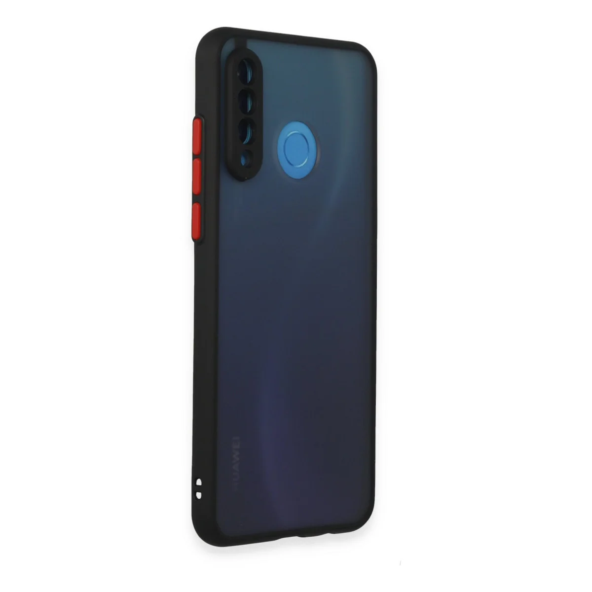 P30 Lite Kılıf Montreal Silikon Kapak - Siyah
