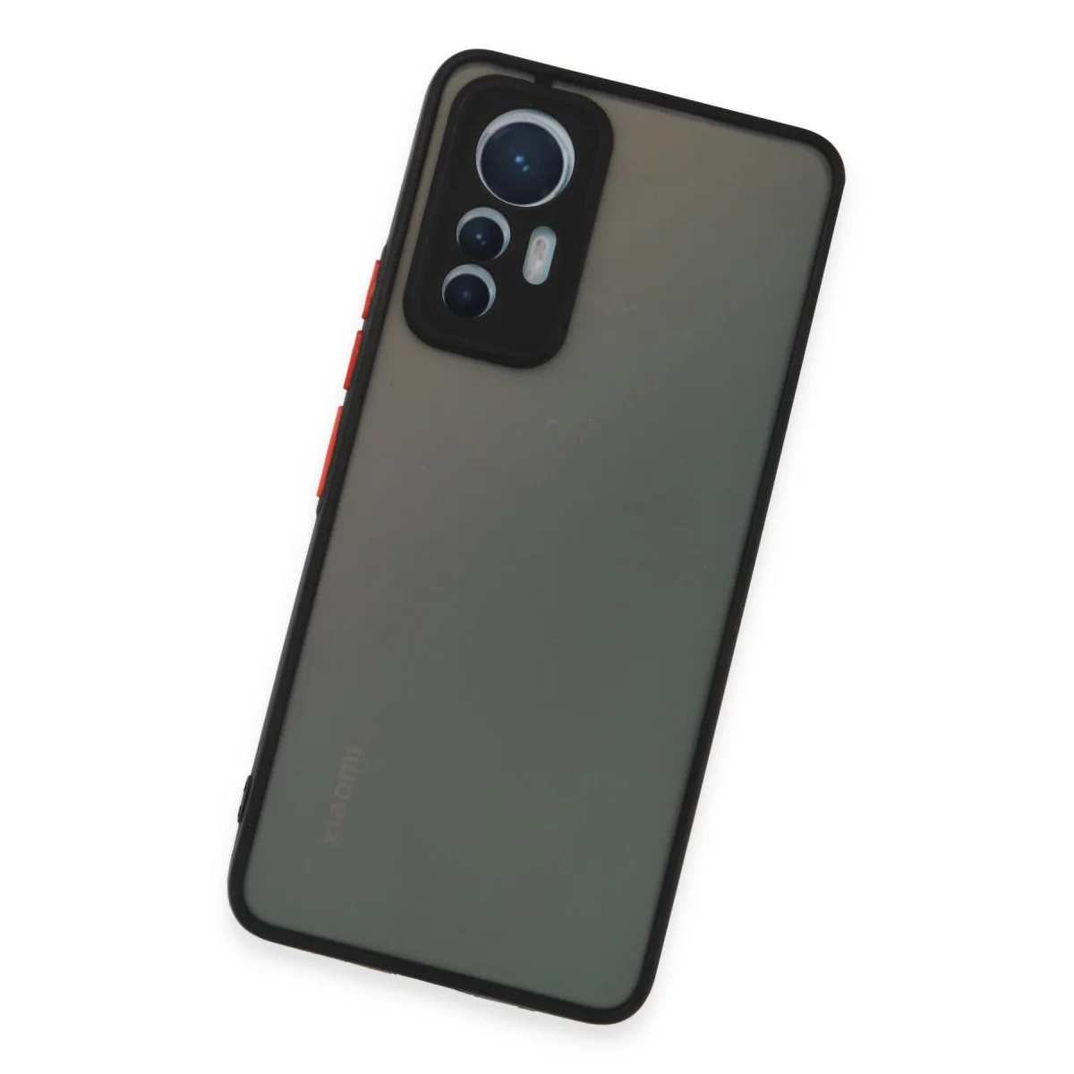 Mi 12 Lite Kılıf Montreal Silikon Kapak - Siyah