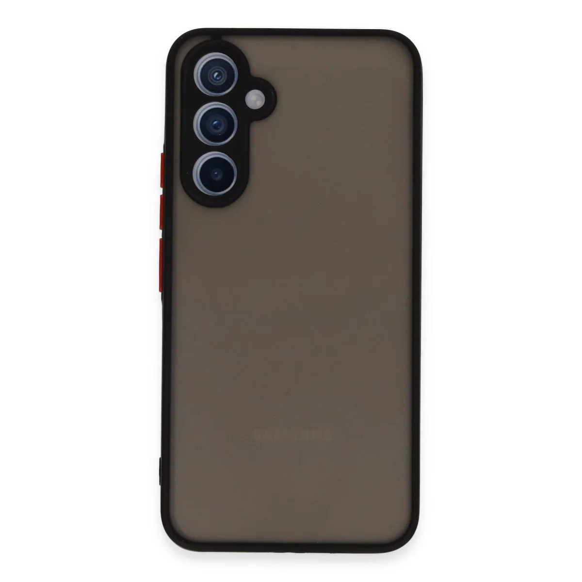 Galaxy A34 5G Kılıf Montreal Silikon Kapak - Siyah