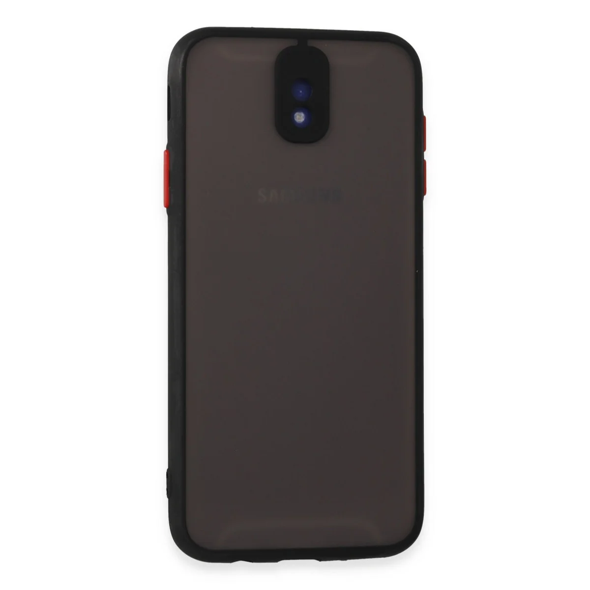 Galaxy J7 Pro / J730 Kılıf Montreal Silikon Kapak - Siyah