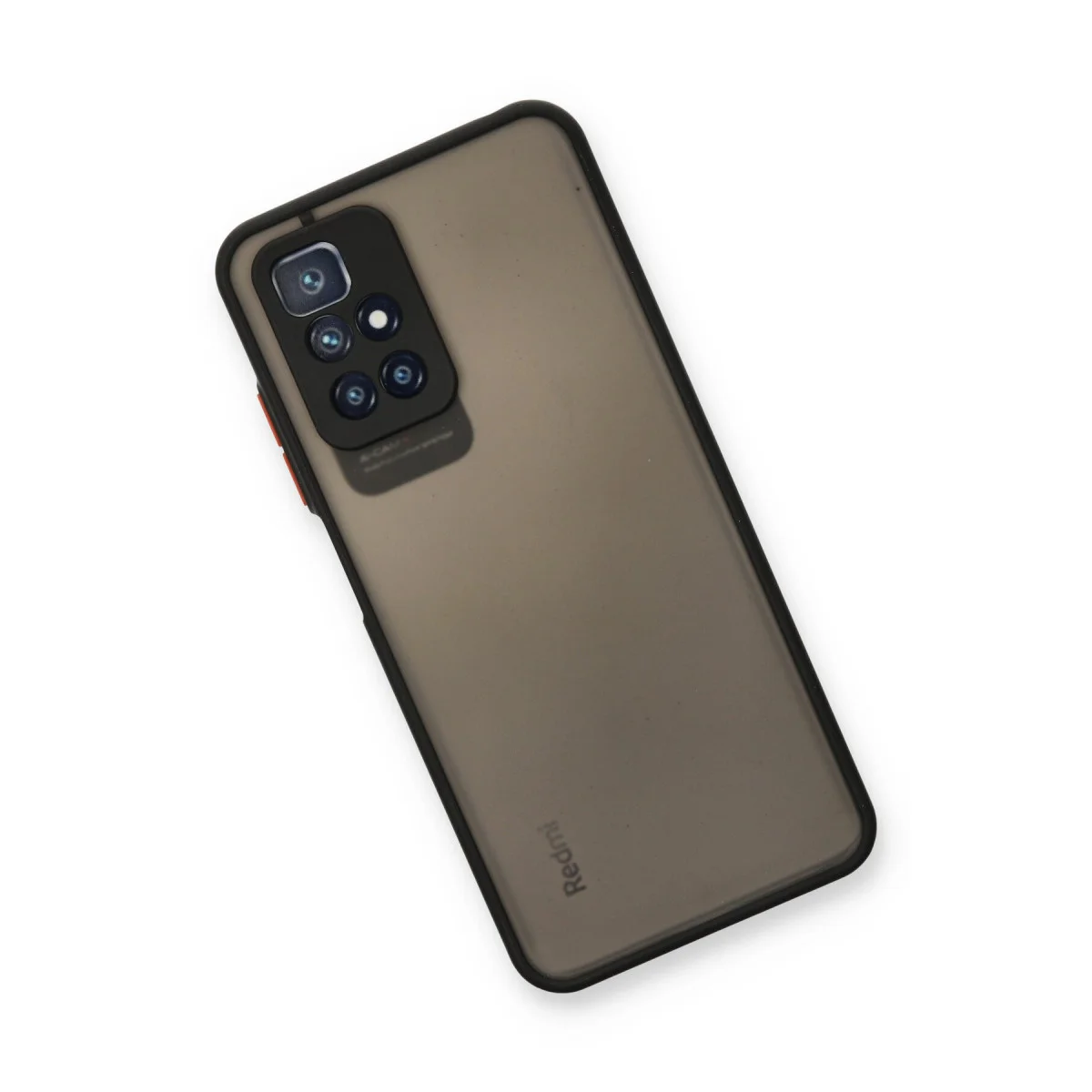 Redmi 10 2022 Kılıf Montreal Silikon Kapak - Siyah