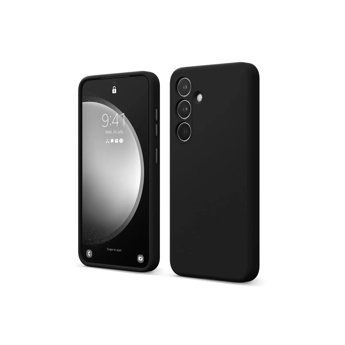 Galaxy A14 4G Kılıf First Silikon - Siyah