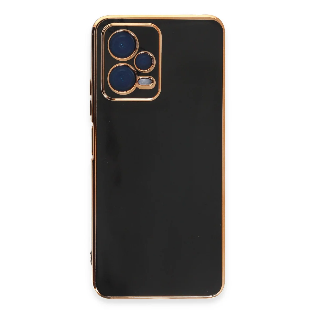 Poco X5 5G Kılıf Volet Silikon - Siyah