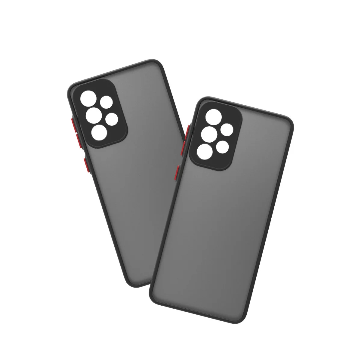 Galaxy A23 4G Kılıf Montreal Silikon Kapak - Siyah