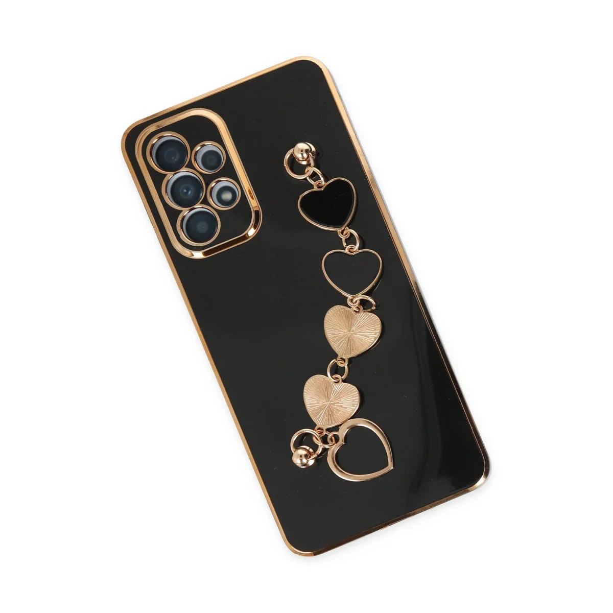 Galaxy A33 5G Kılıf Esila Silikon - Siyah