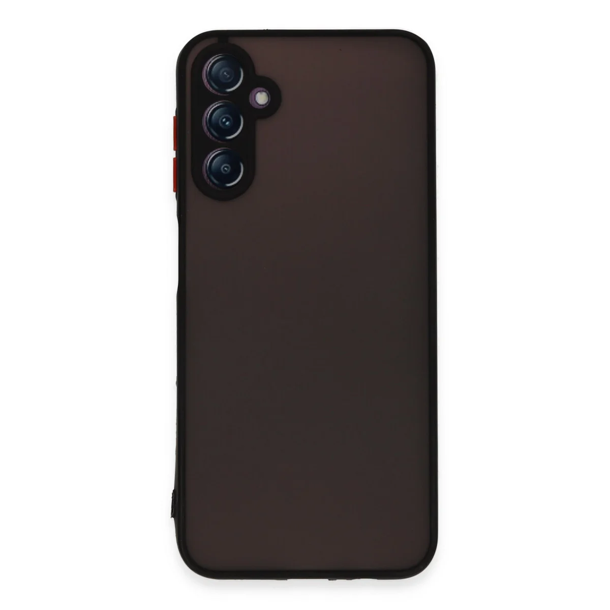 Galaxy A24 4G Kılıf Montreal Silikon Kapak - Siyah