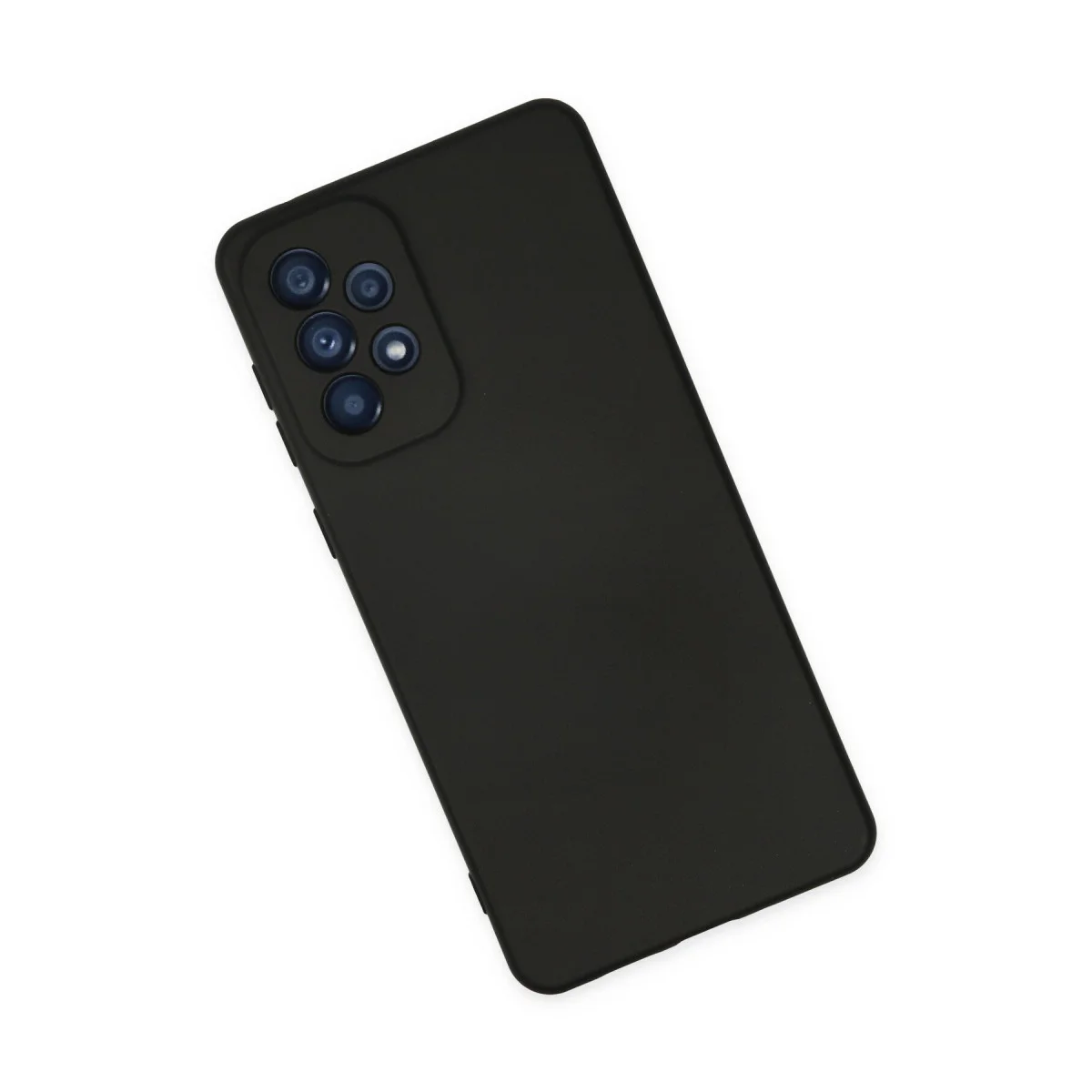 Galaxy A23 4G Kılıf Nano içi Kadife Silikon - Siyah