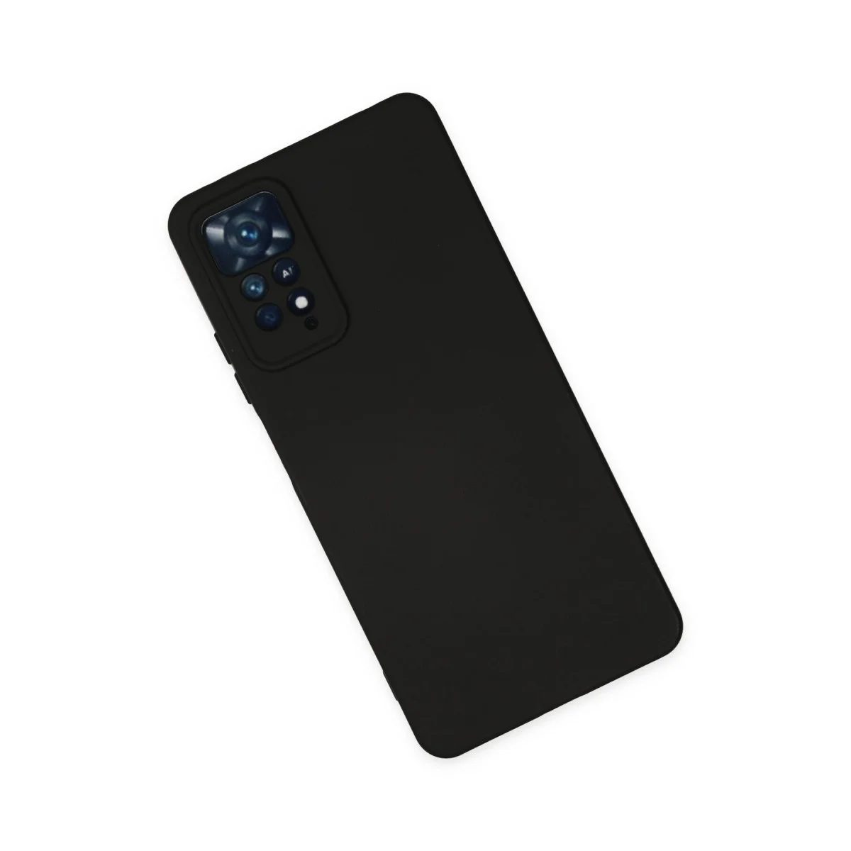 Redmi Note 11 Pro Kılıf Nano içi Kadife Silikon - Siyah