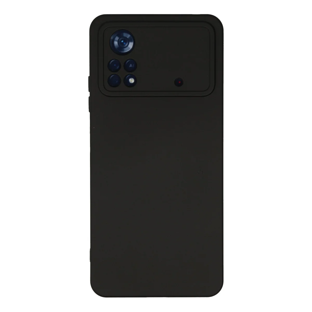 Poco X4 Pro 5G Kılıf Nano içi Kadife Silikon - Siyah