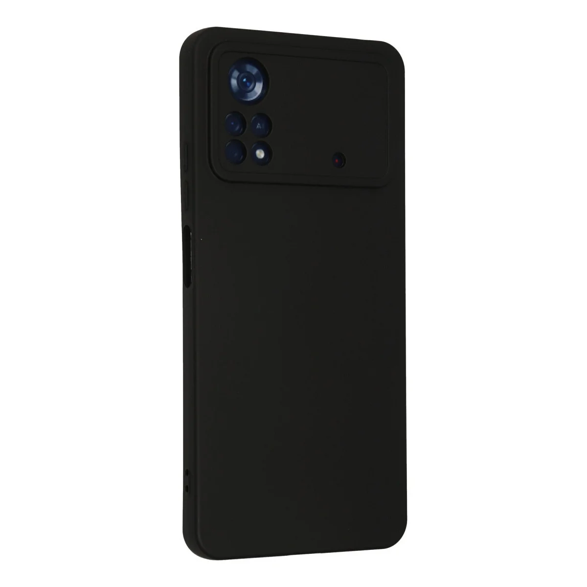 Poco X4 Pro 5G Kılıf Nano içi Kadife Silikon - Siyah
