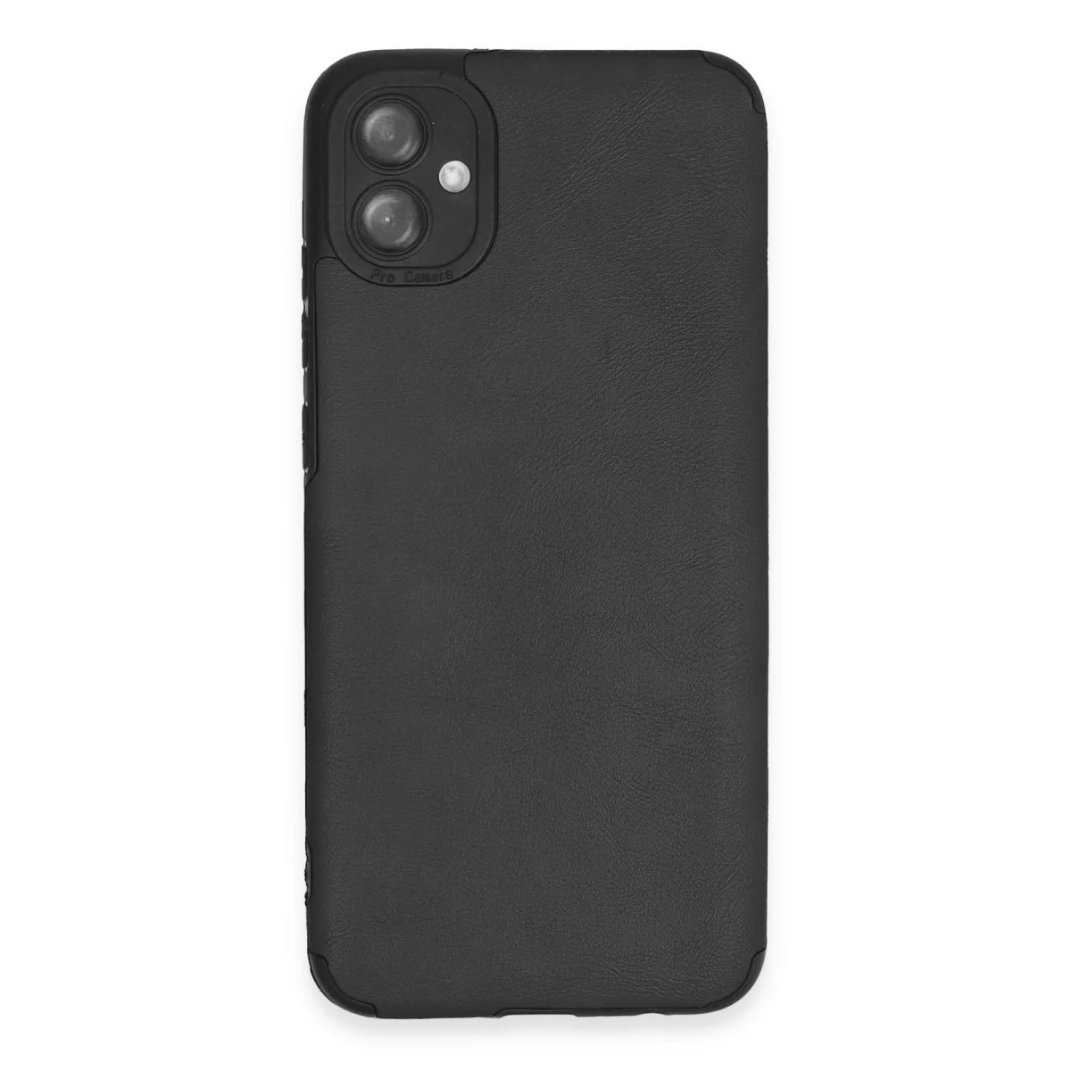 Galaxy A04E Kılıf Loop Deri Silikon - Siyah