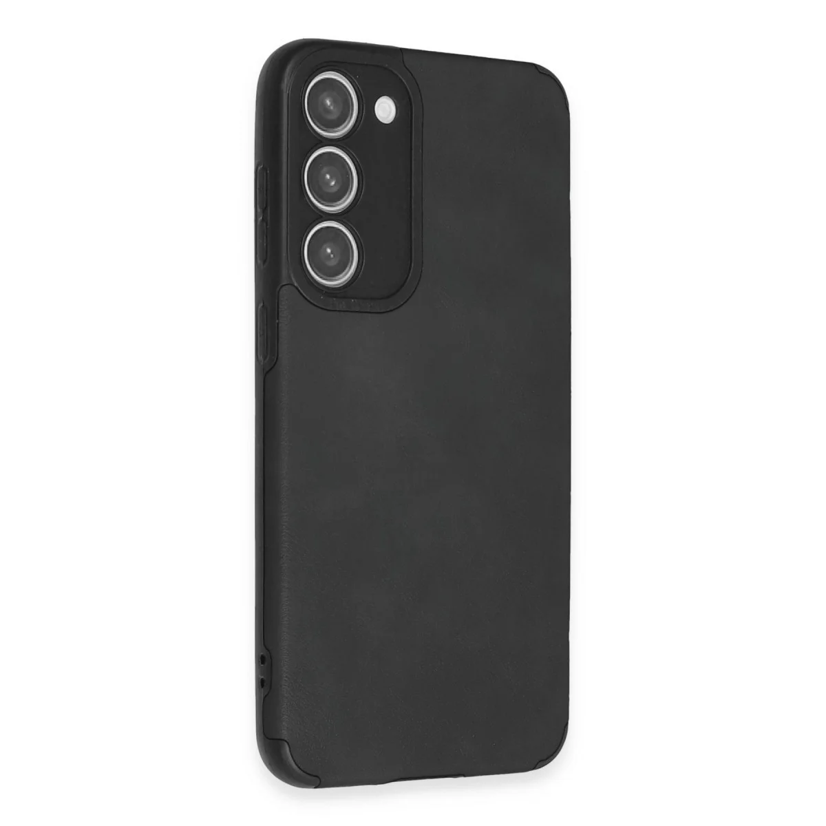Galaxy S23 Plus Kılıf Loop Deri Silikon - Siyah