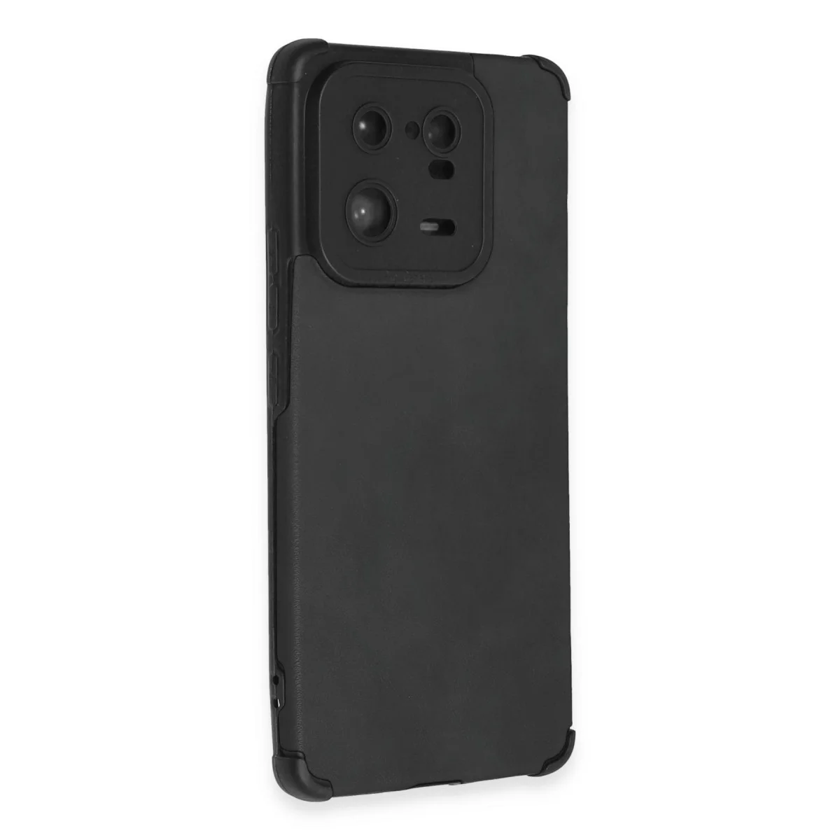 Mi 13 Pro Kılıf Loop Deri Silikon - Siyah