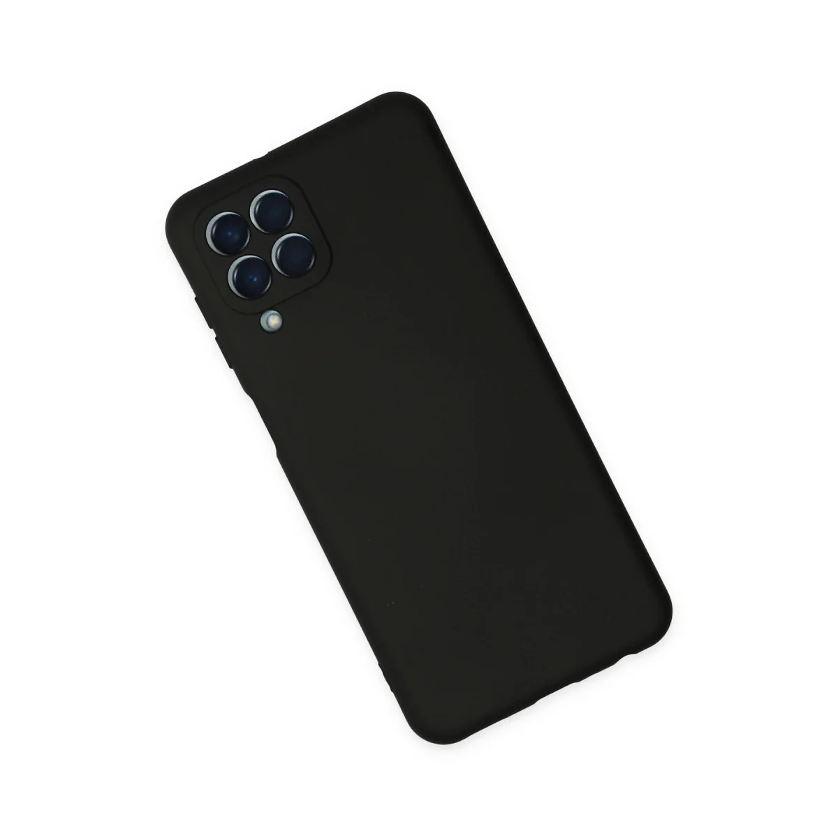 Galaxy M33 Kılıf Nano içi Kadife Silikon - Siyah